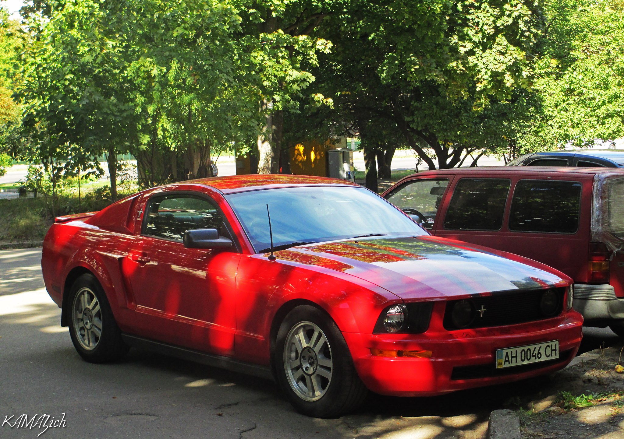AH 0046 CH, Ford Mustang 5th gen 2-door Coupé (S197), 2004–2009