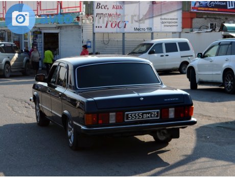 5555 вм 25, GAZ 3102 Волга