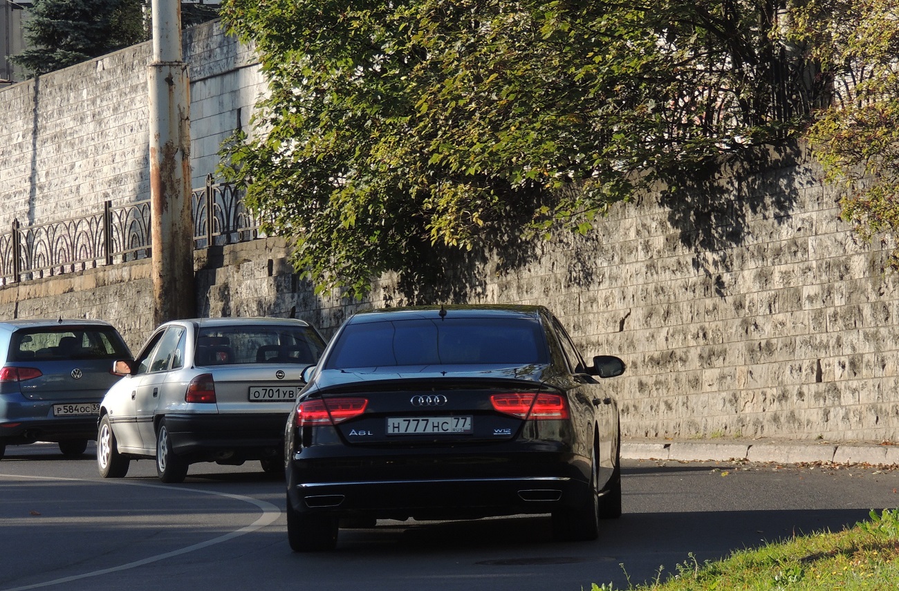 н 777 нс 77, Audi A8 3rd gen (D4/4H), 2009–2013