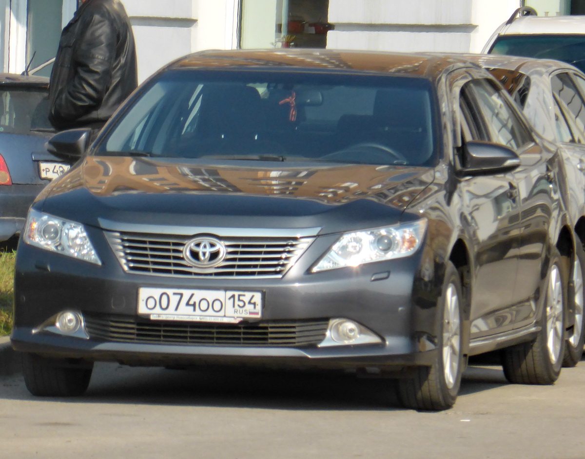 о 074 оо 154, Toyota Camry 7th gen (XV50; Global-market), 2011–2014