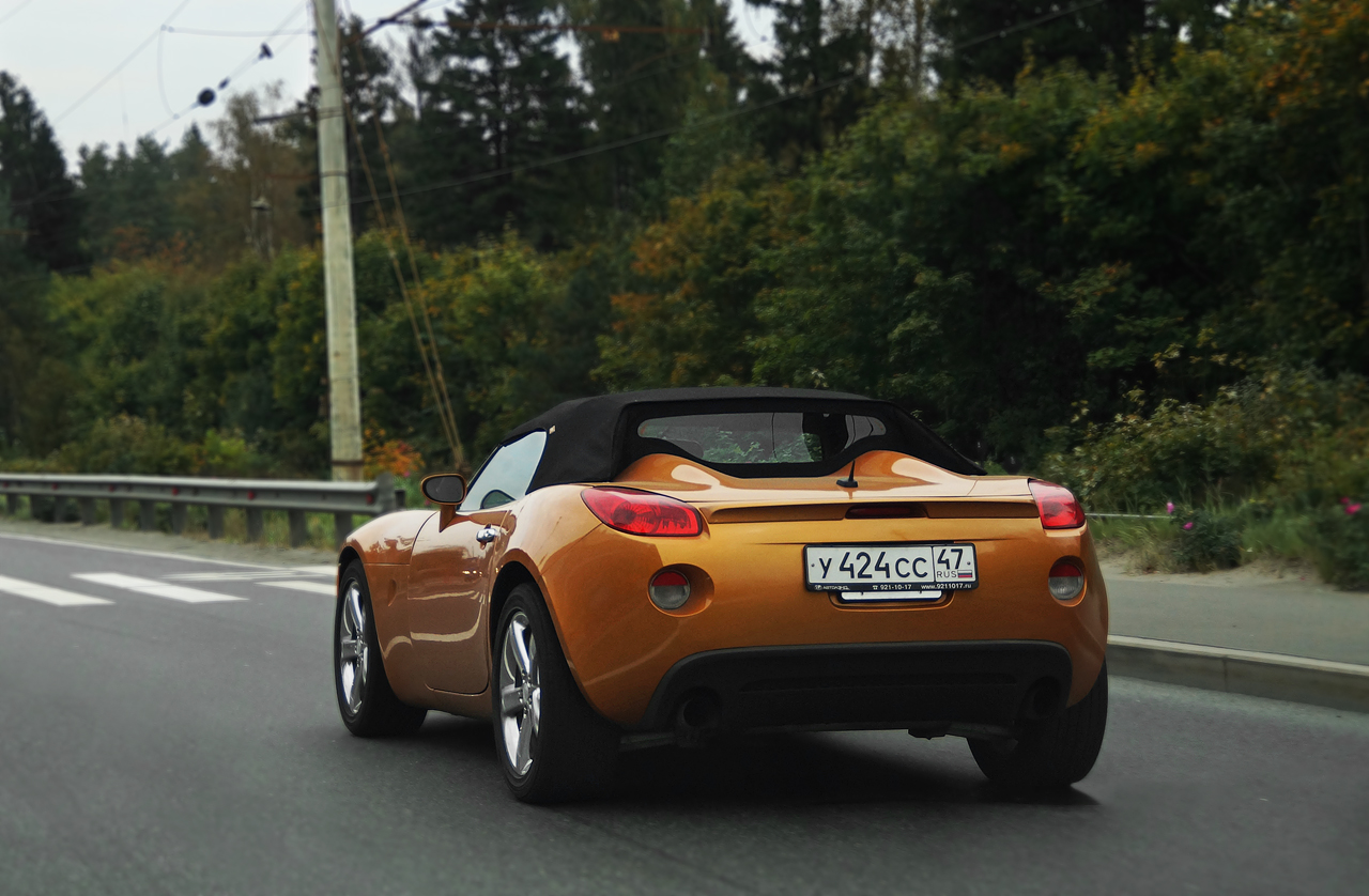 у 424 сс 47, Pontiac Solstice 1st gen Roadster (GMX020), 2005–2010