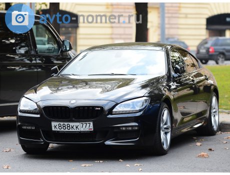 к888кк777, BMW 6 Series