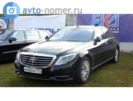 н430рк177, Mercedes-Benz S-Klasse