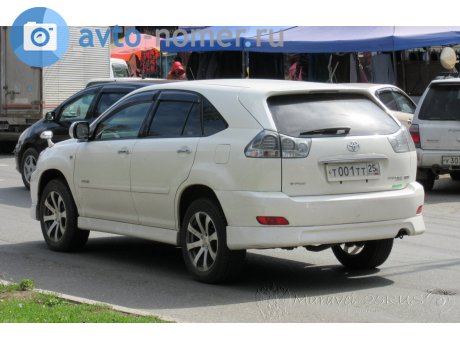 т001тт25, Toyota Harrier