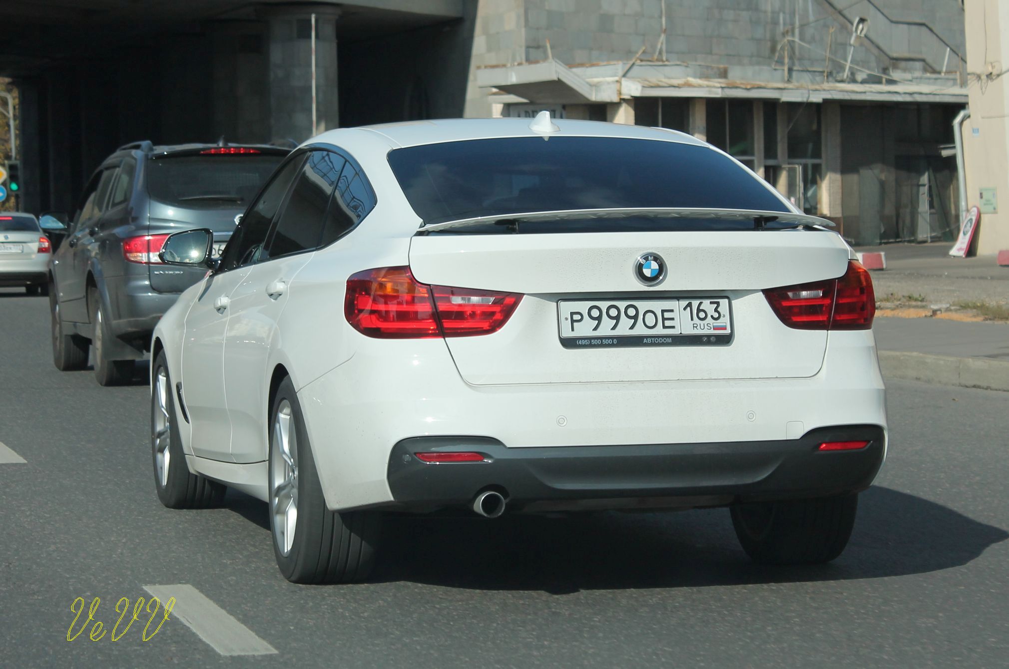 р 999 ое 163, BMW 3 Series 6th gen Gran Turismo (F34), 2013–2019