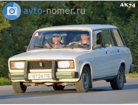 г 0726 ПЕ, Lada (VAZ) 2104