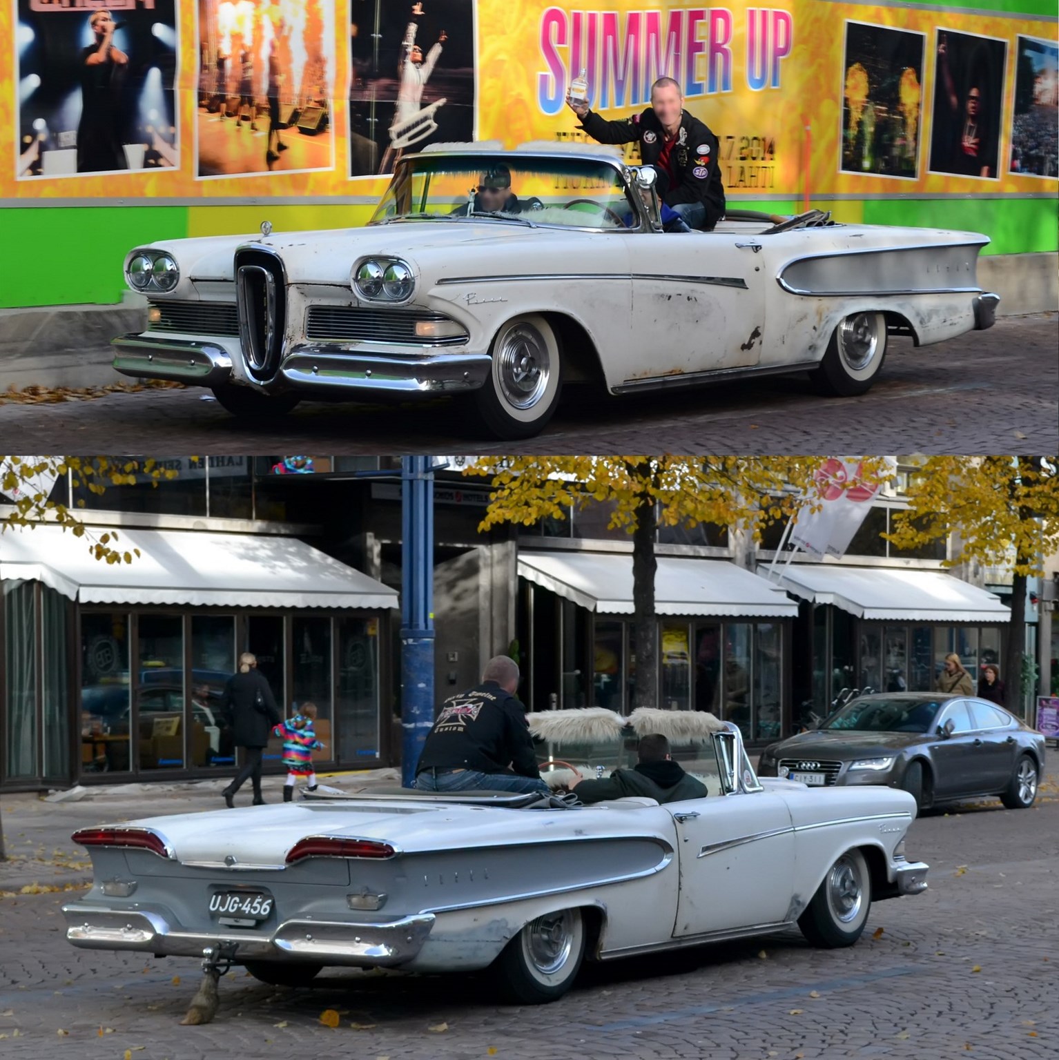 UJG-456, Edsel Pacer 1958 2-door Convertible (76B), 1957–1958