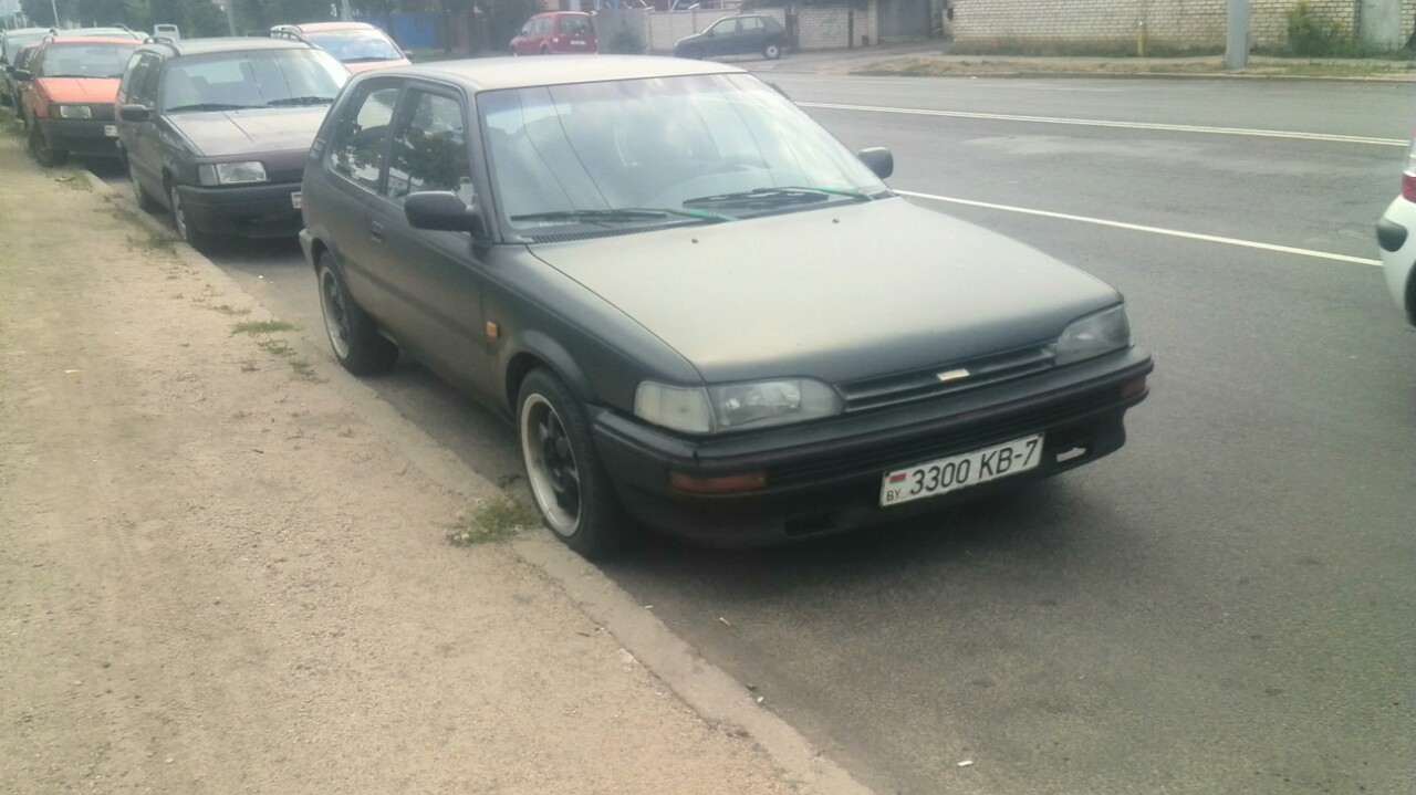 3300 KB-7, Toyota Corolla 6th gen (FX) 3-door Hatch (E90), 1987–1992