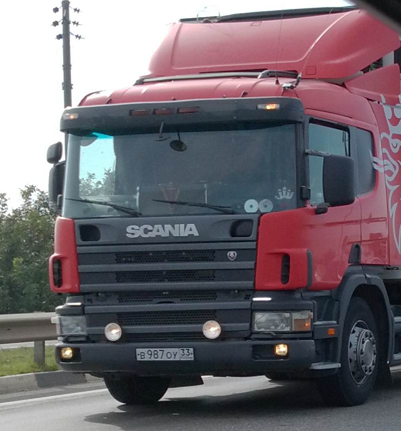 в 987 оу 33, Scania P-Series 