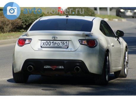 х001ро161, Toyota 86