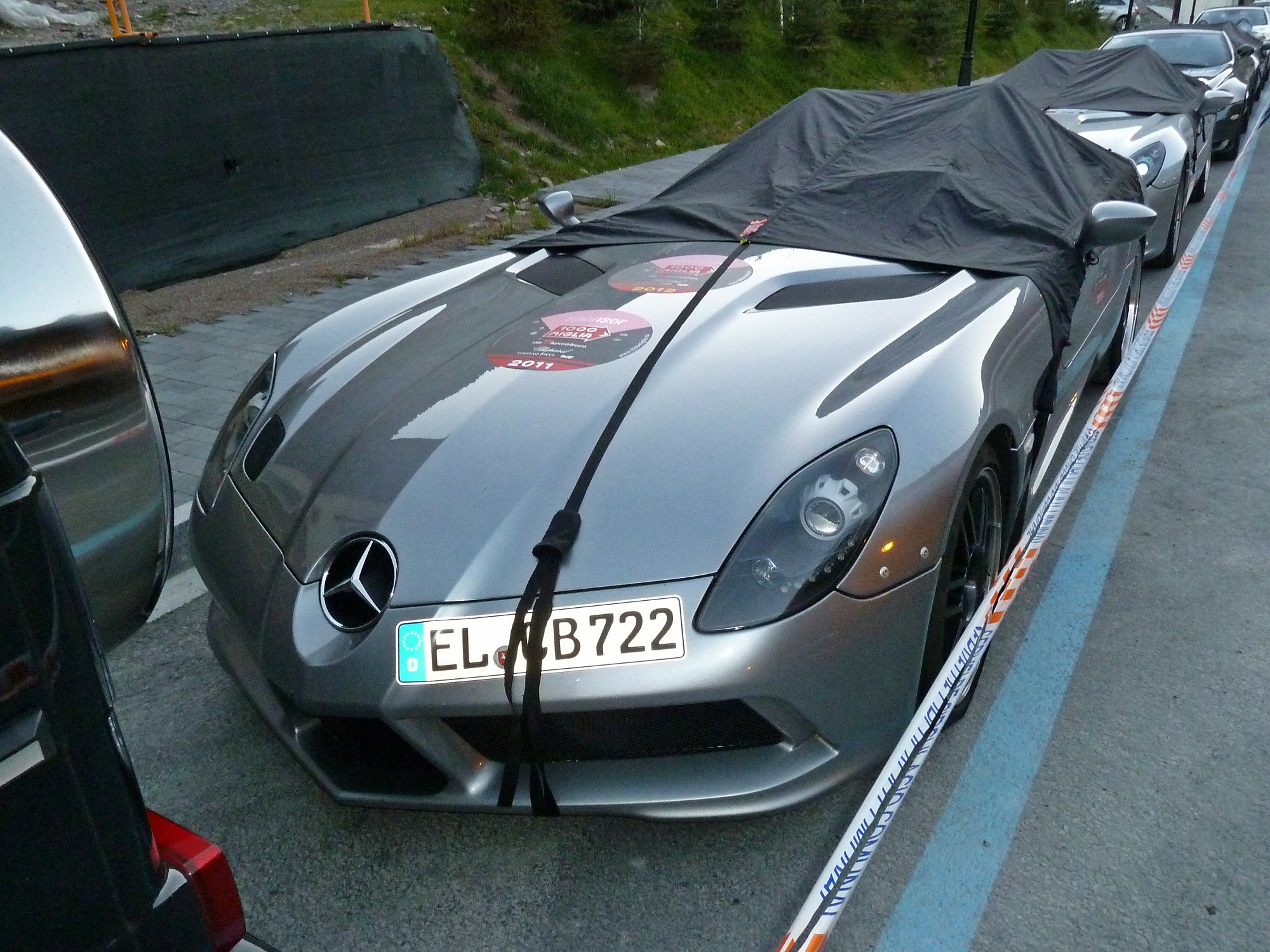 EL CB 722, Mercedes-Benz SLR McLaren 1st gen (Stirling Moss) Speedster (Z199), 2009
