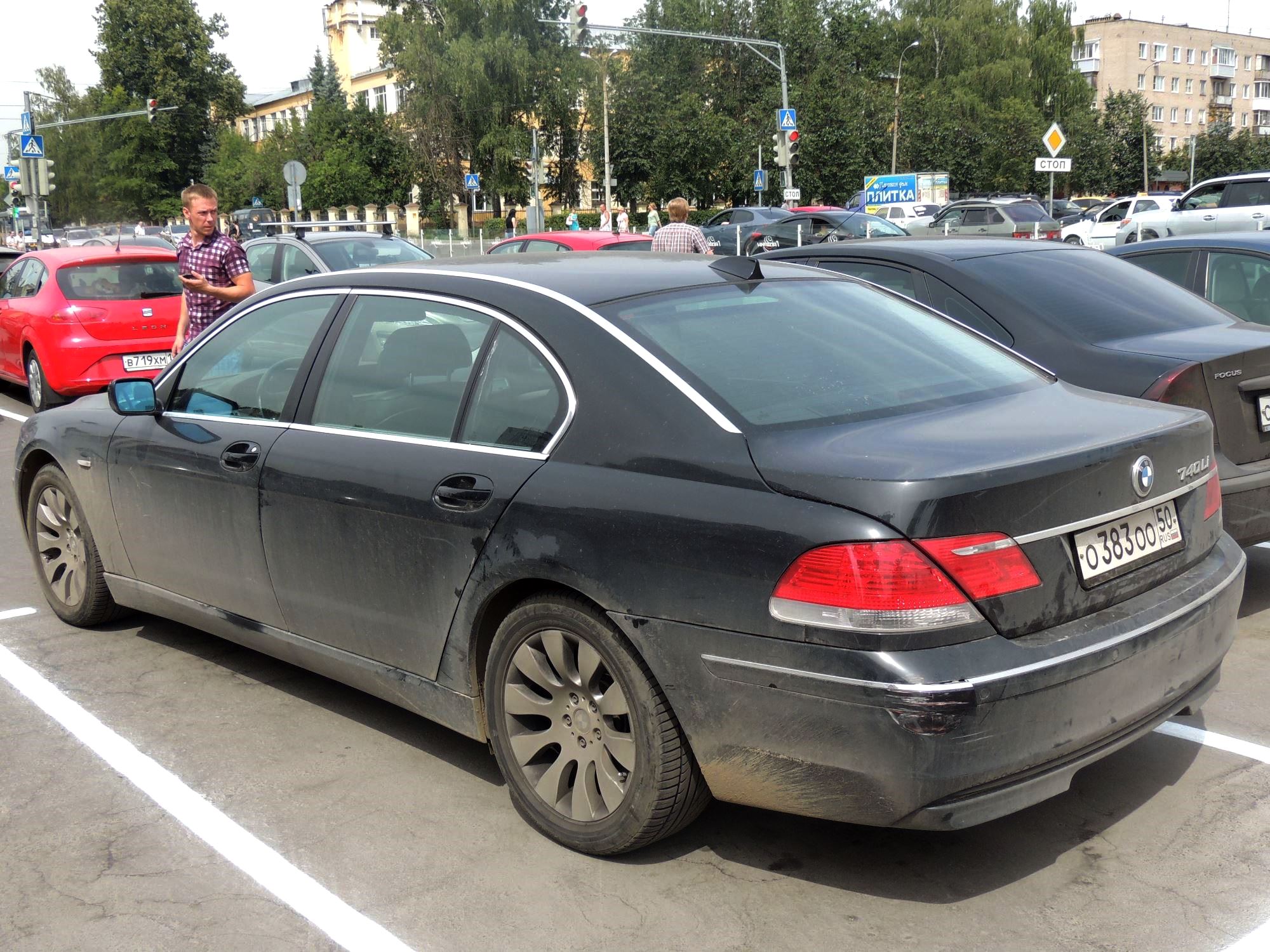 о 383 оо 50, BMW 7 Series 4th gen (E65–E68), facelift, 2005–2008