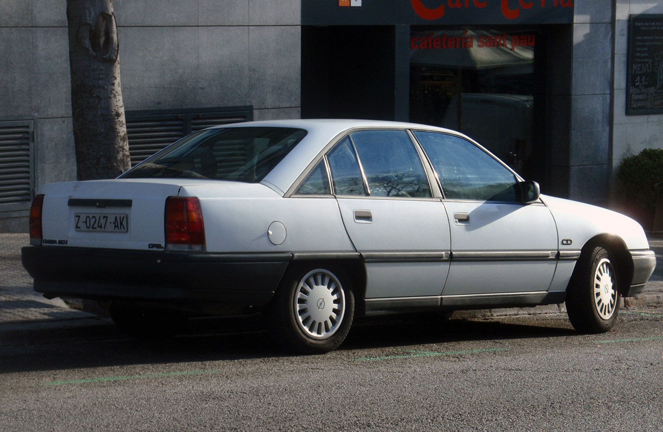Z 0247 AK, Opel Omega 1st gen Sedan (A; V87), 1986–1994