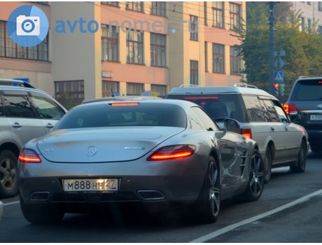 м888нн27, Mercedes-Benz SLS AMG