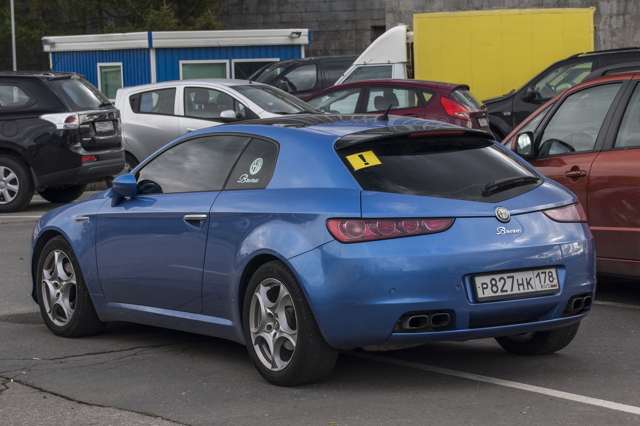 р 827 нк 178, Alfa Romeo Brera 1st gen (939D), 2005–2010