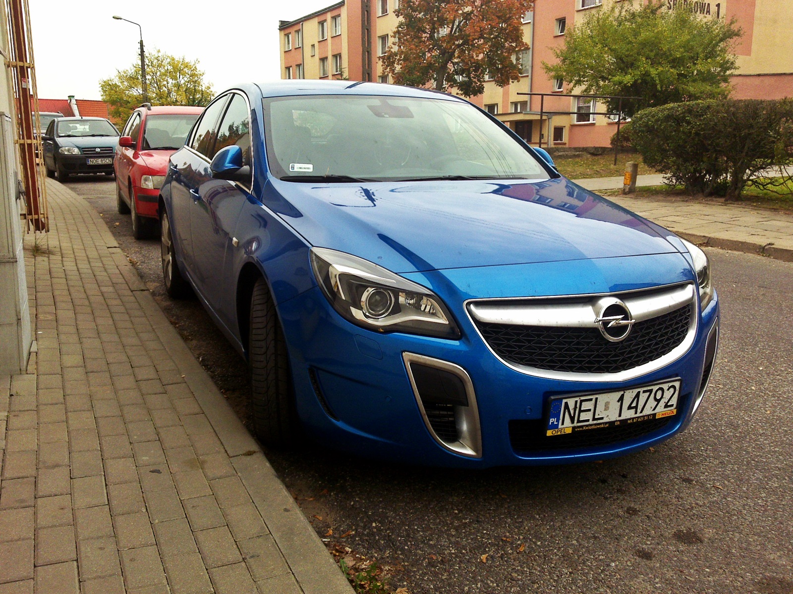 NEL 14792, Opel Insignia 1st gen Sedan/Liftback  (A; G09), facelift, 2013–2017