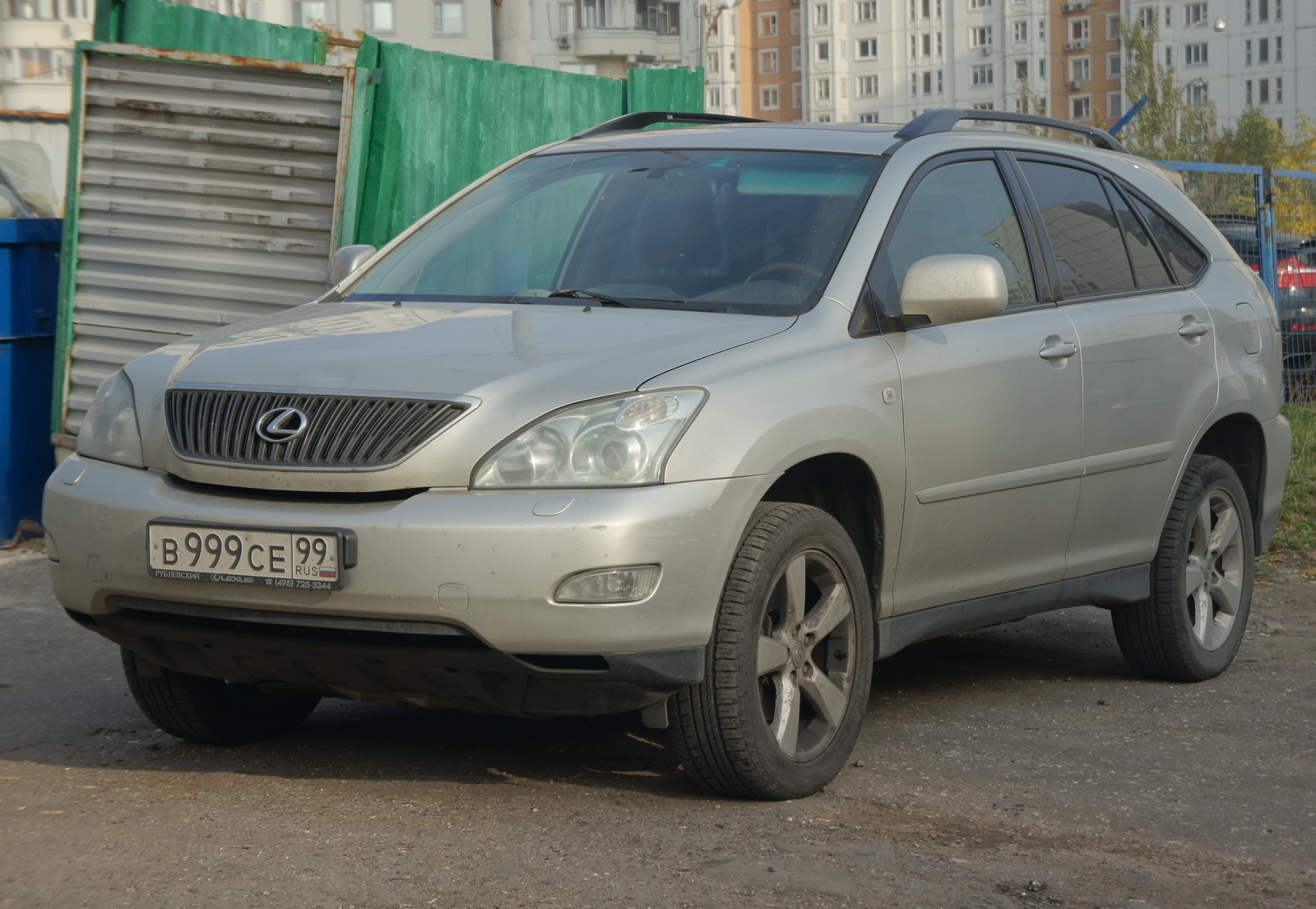 в 999 се 99, Lexus RX 2nd gen (XU30), 2003–2008