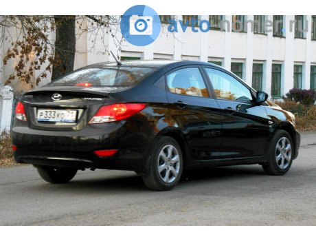 р333ко71, Hyundai Solaris