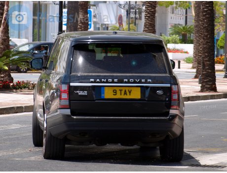 9 TAY, Land Rover Range Rover