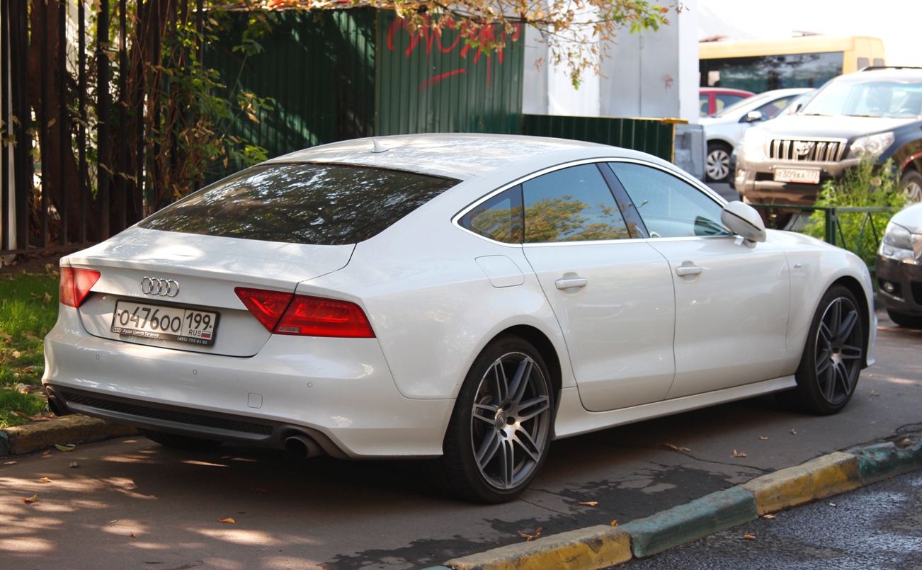 о 476 оо 199, Audi A7 1st gen (C7/4GA/4GF), 2010–2014