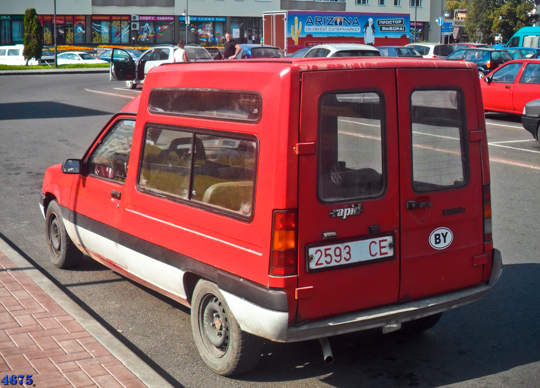 2593 CE, Renault Rapid 1st gen (F40/K40), 1985–2000