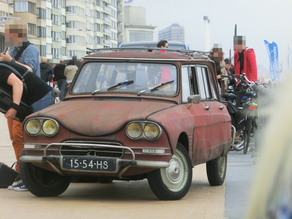 15-54-HS, Citroёn Ami 1st gen 6 Break Wagon, 1964–1969