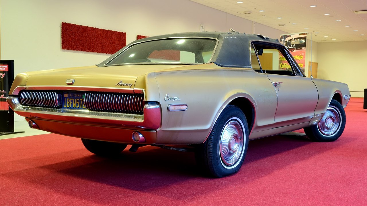 1BFW572, Mercury Cougar 1st gen 1967/1968 2-door Hardtop (65A/65B/65C), 1966–1968