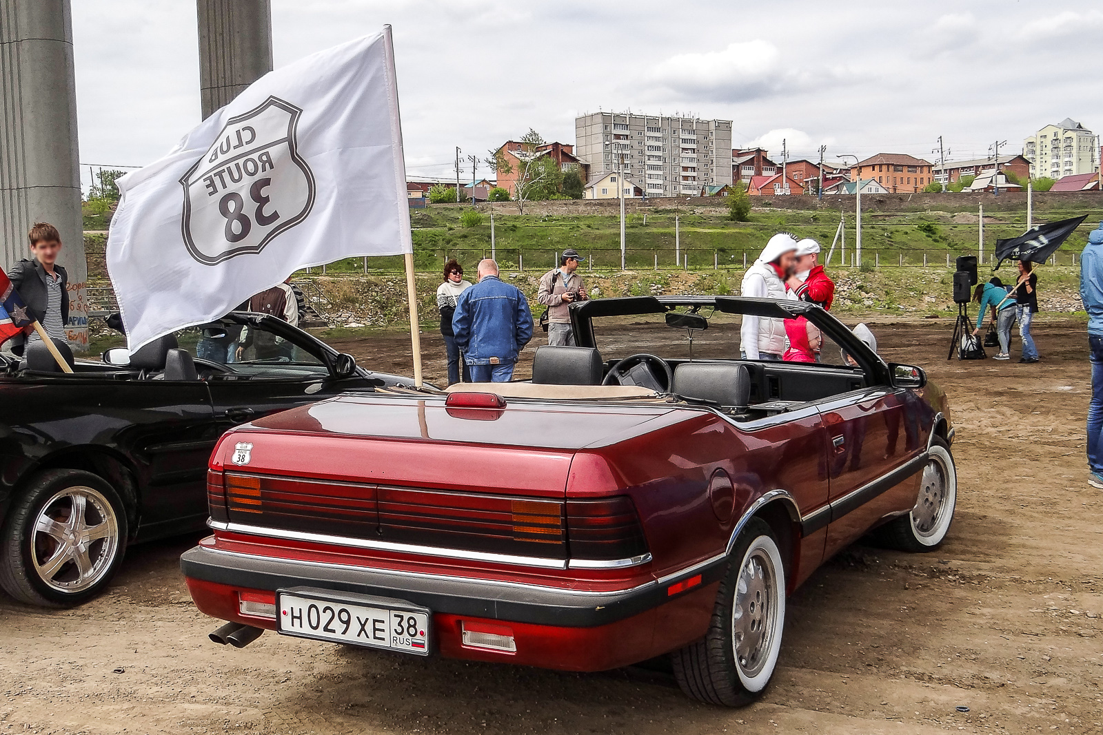 н 029 хе 38, Chrysler LeBaron 3rd gen Convertible, 1986–1992