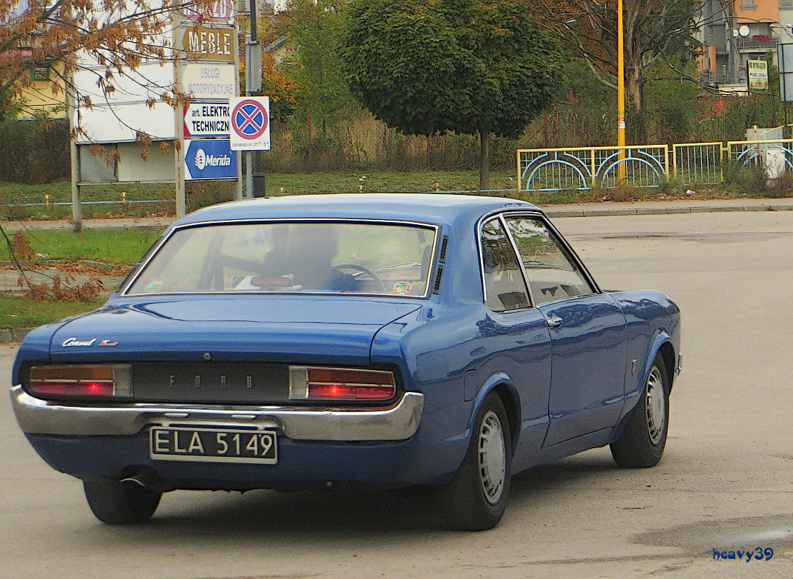 ELA 5149, Ford Consul 4th gen 2-door Sedan (GGTL) 1972–1975