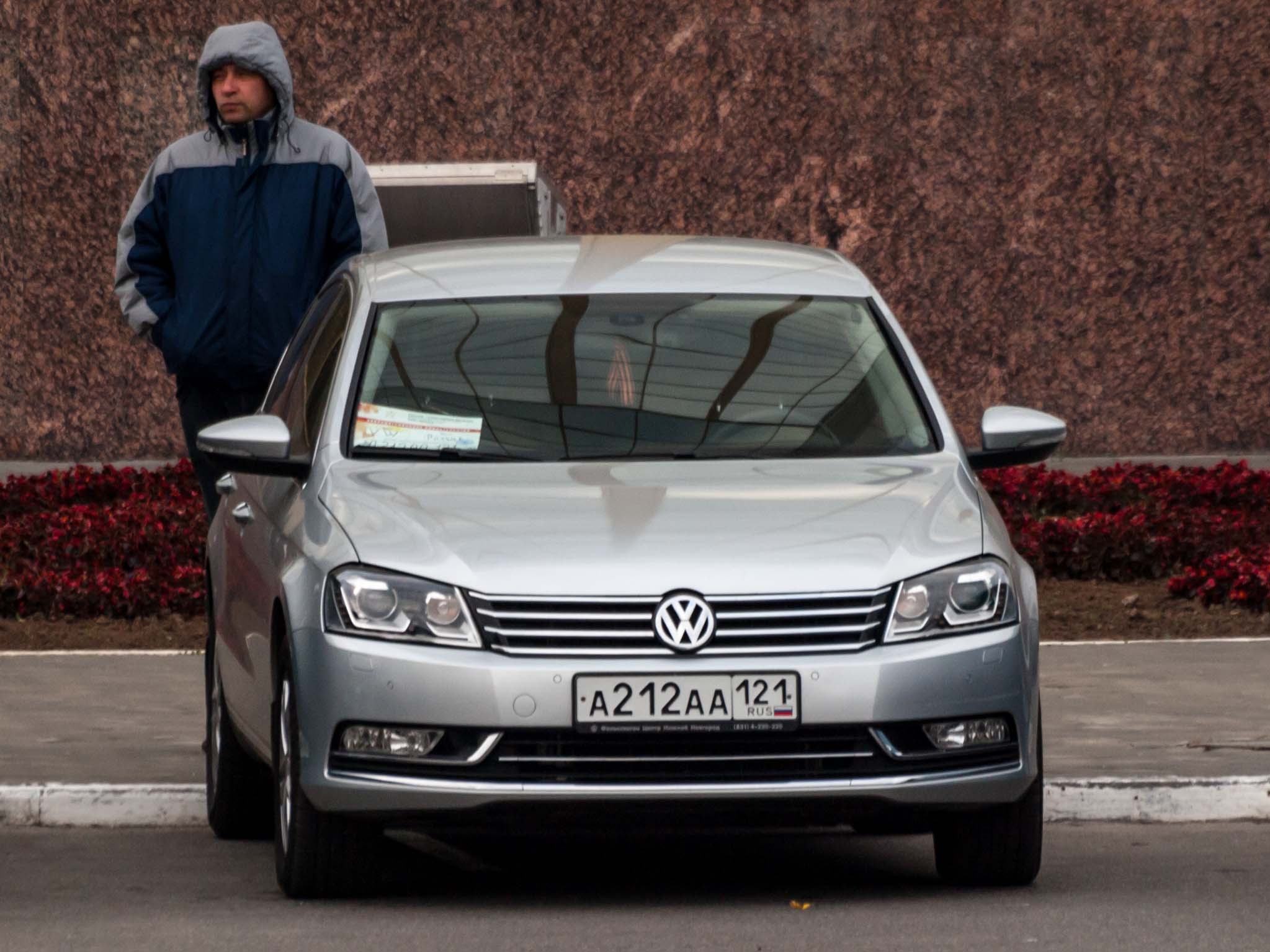 а 212 аа 121, Volkswagen Passat 