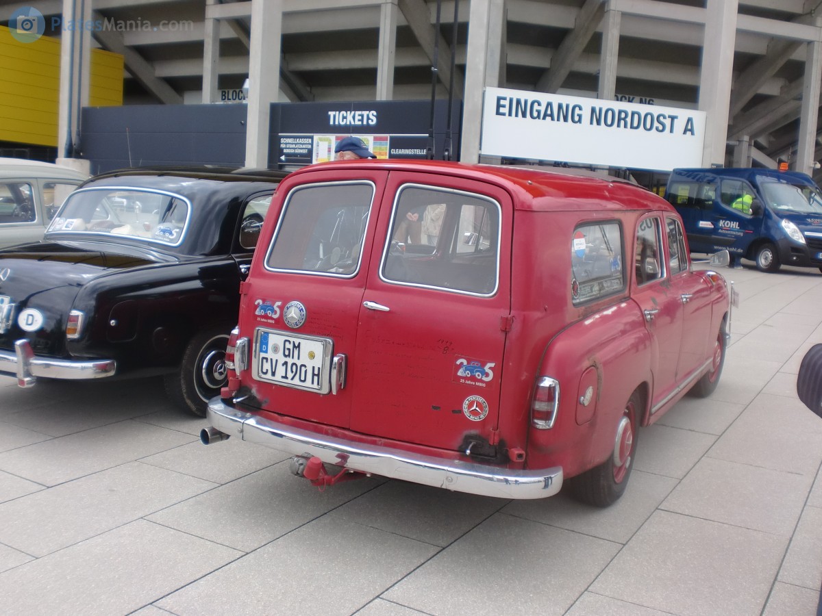 GM CV 190 H, Mercedes-Benz E-Klasse 180/190 Wagon (W120/W121), 1955–1961
