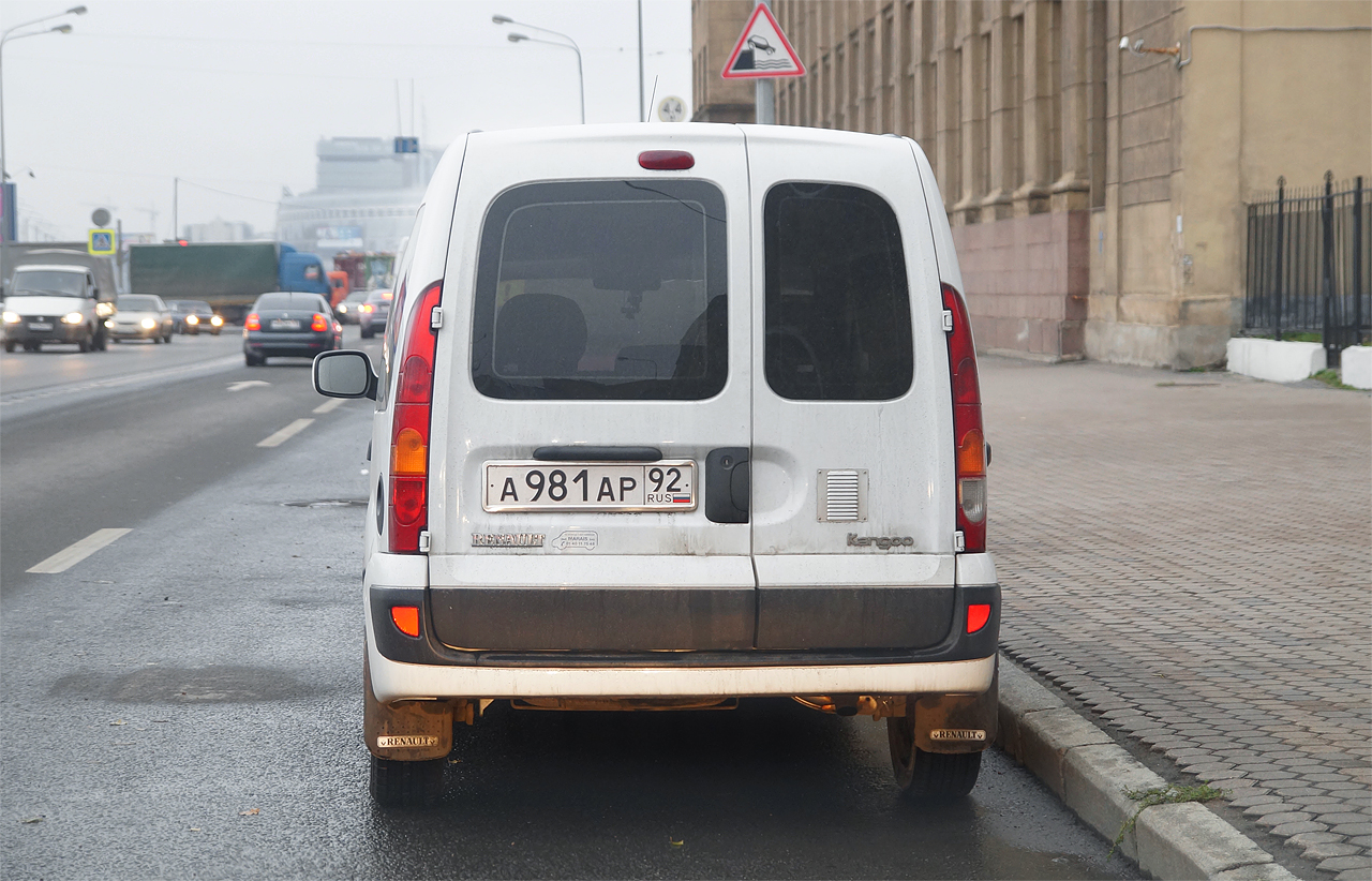 а 981 ар 92, Renault Kangoo 1st gen (F76/K76), facelift, 2003–2008 (–2018 for LATAM-market)