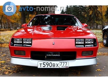 т590вх777, Chevrolet Camaro