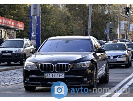 AA 1111 HC, BMW 7 Series