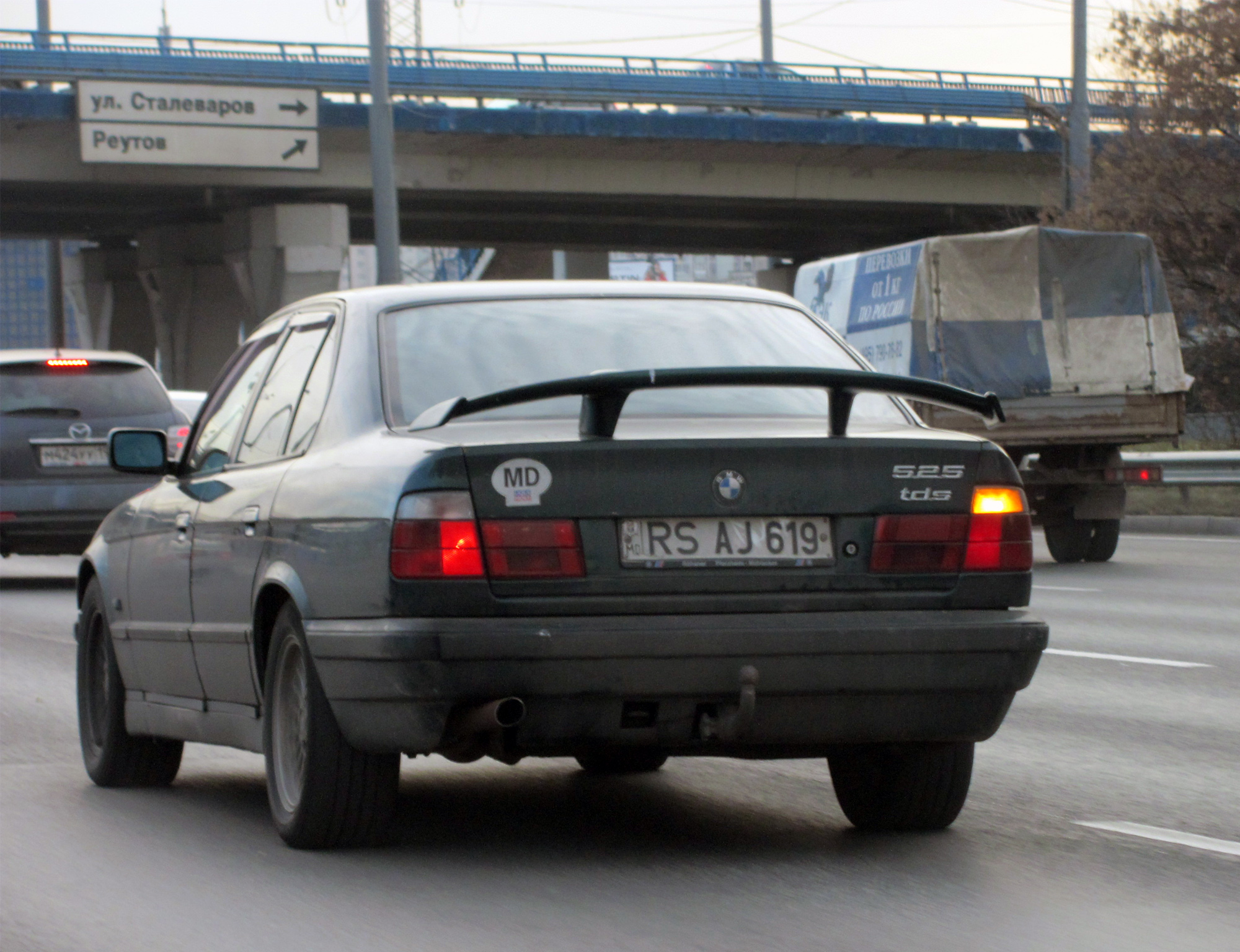RS AJ 619, BMW 5 Series 3rd gen Sedan (E34), 1988–1995