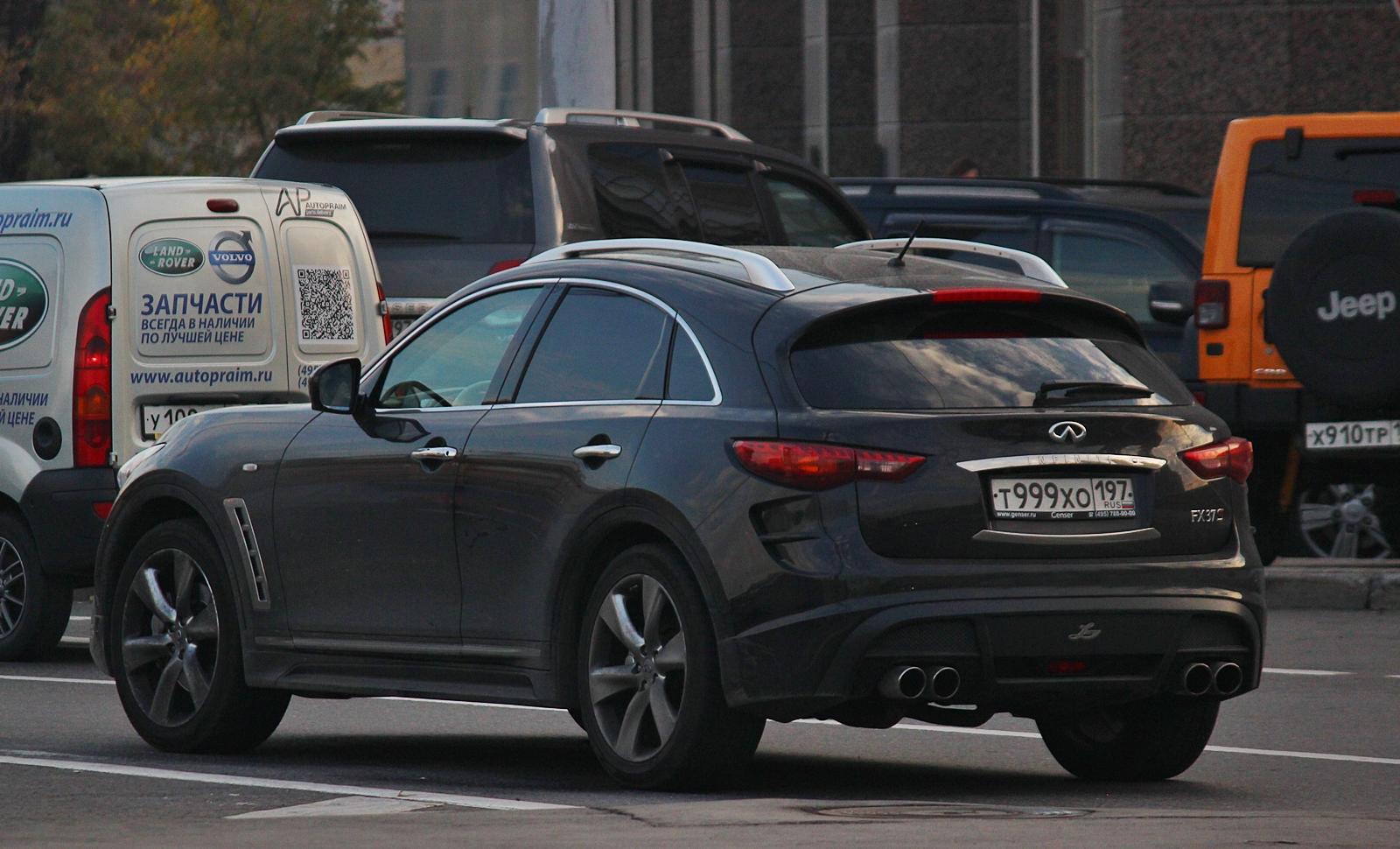 т 999 хо 197, Infiniti QX70/FX-Series 2nd gen FX/QX (S51), 2008–2017