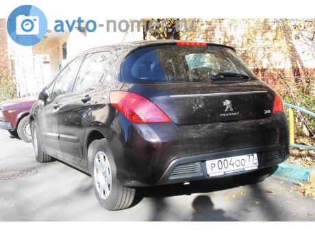 р004оо77, Peugeot 308
