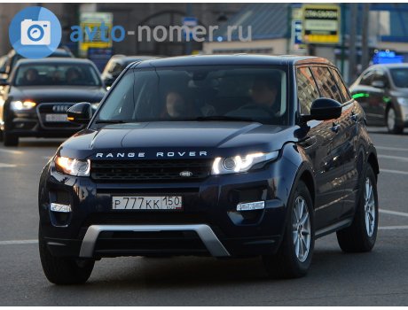 р777кк150, Land Rover Range Rover Evoque