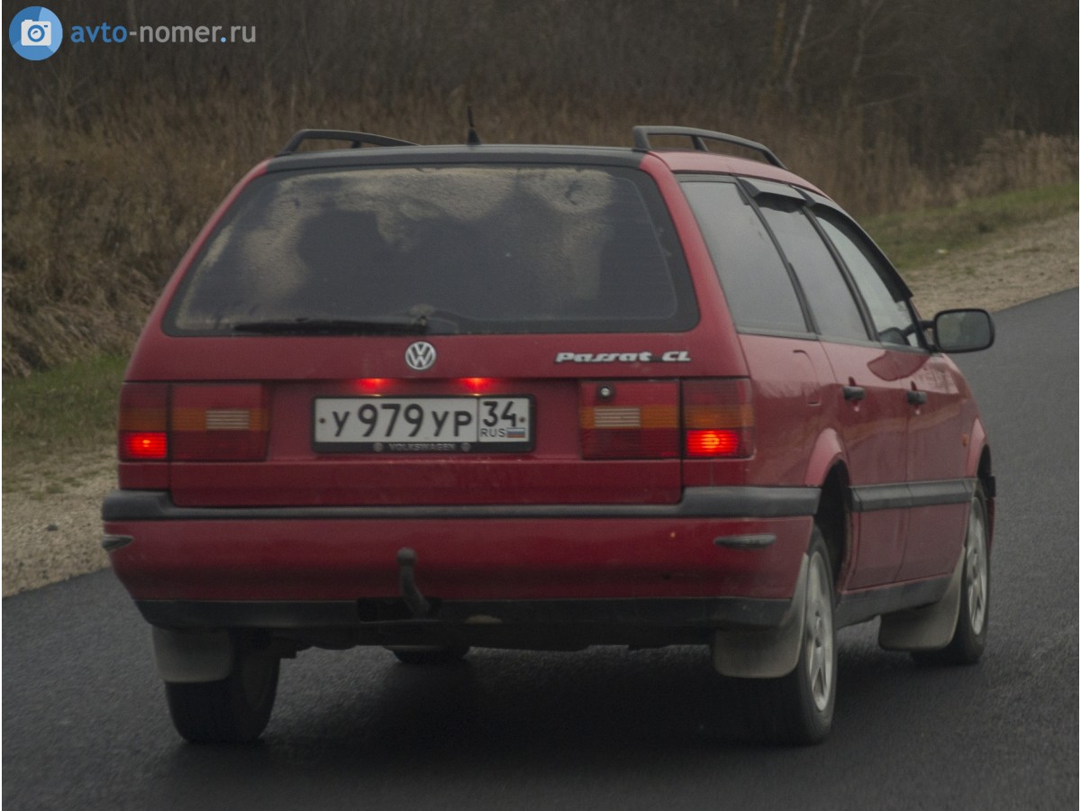 у 979 ур 34, Volkswagen Passat 
