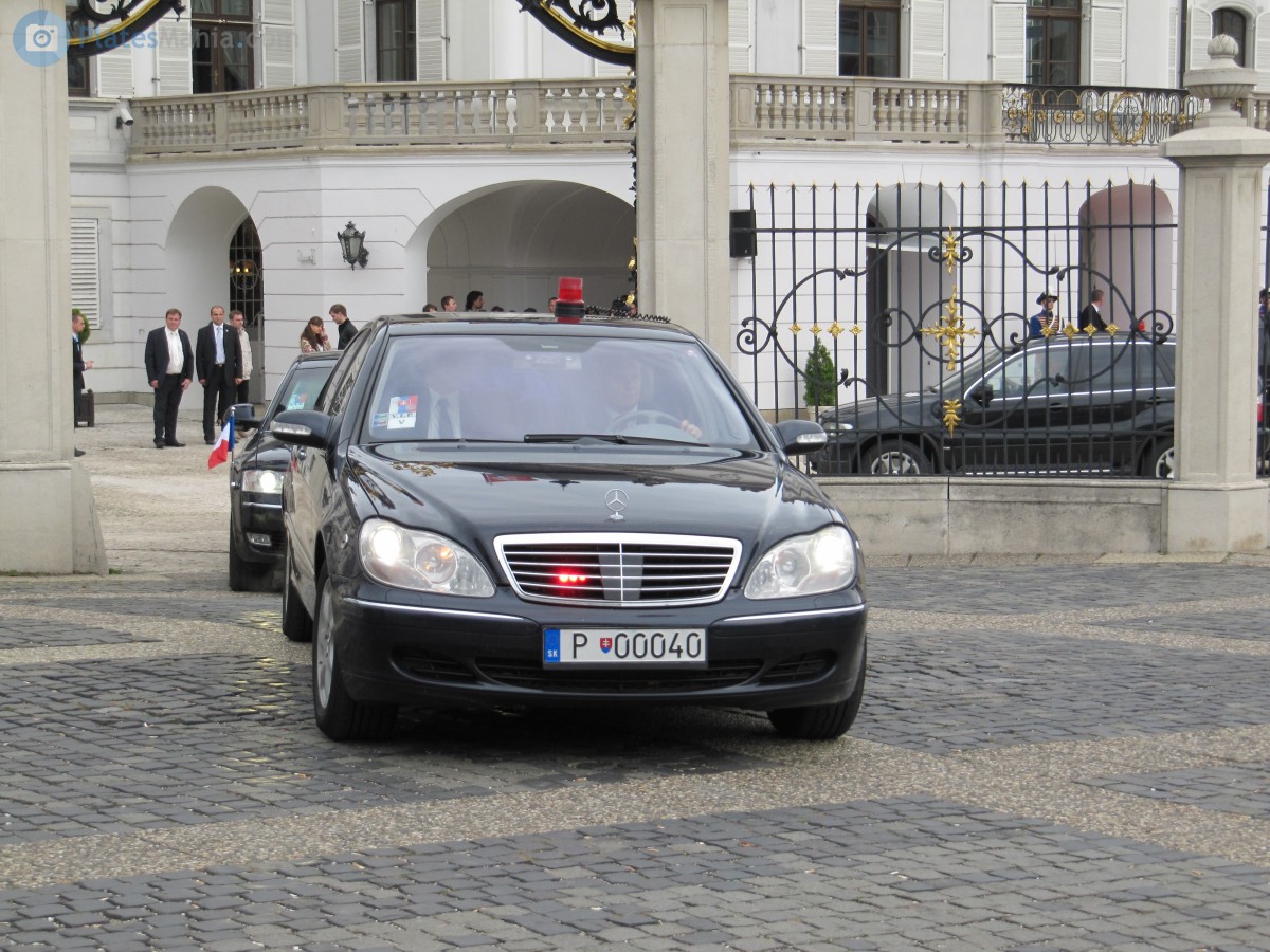 P-00040, Mercedes-Benz S-Klasse 6th gen (W220/V220), 1998–2005