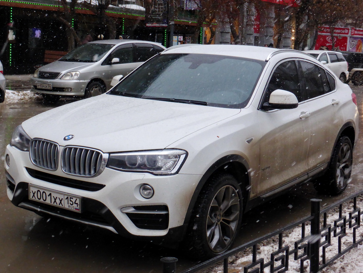 х 001 хх 154, BMW X4 1st gen (F26), 2014–2018