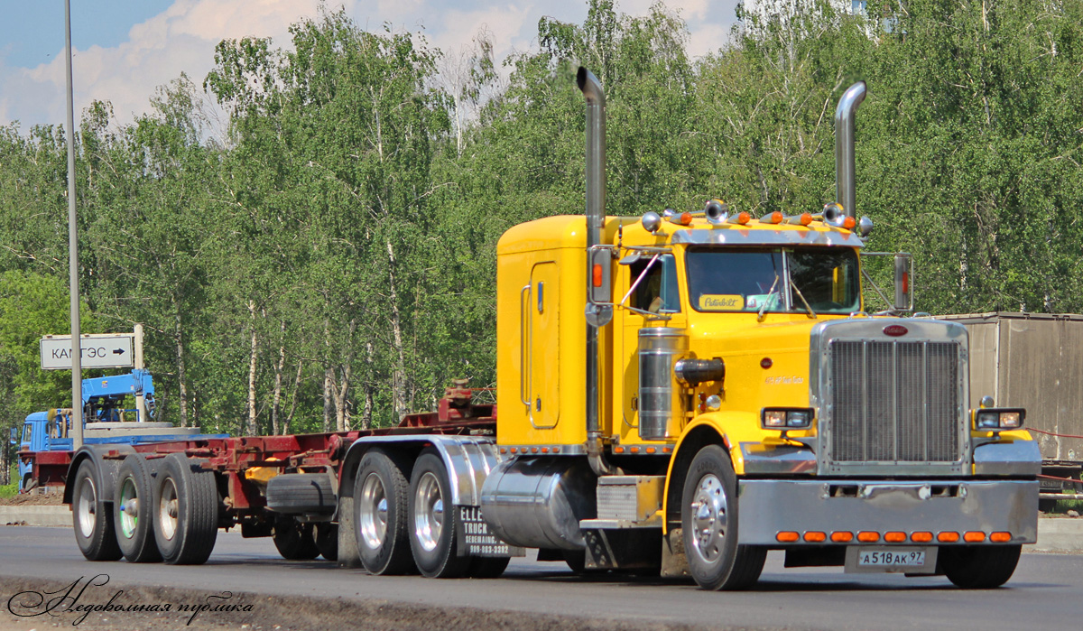 Грузовик Peterbilt 359 Blue