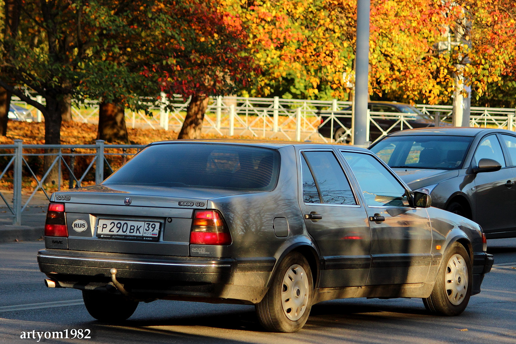 р 290 вк 39, SAAB 9000 1st gen Sedan/Liftback (CD/CC), 1984–1994