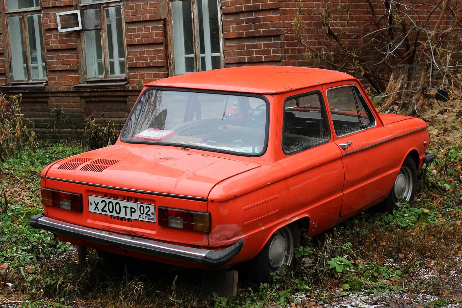 ЗАЗ 968 первый заднемоторный автомобиль