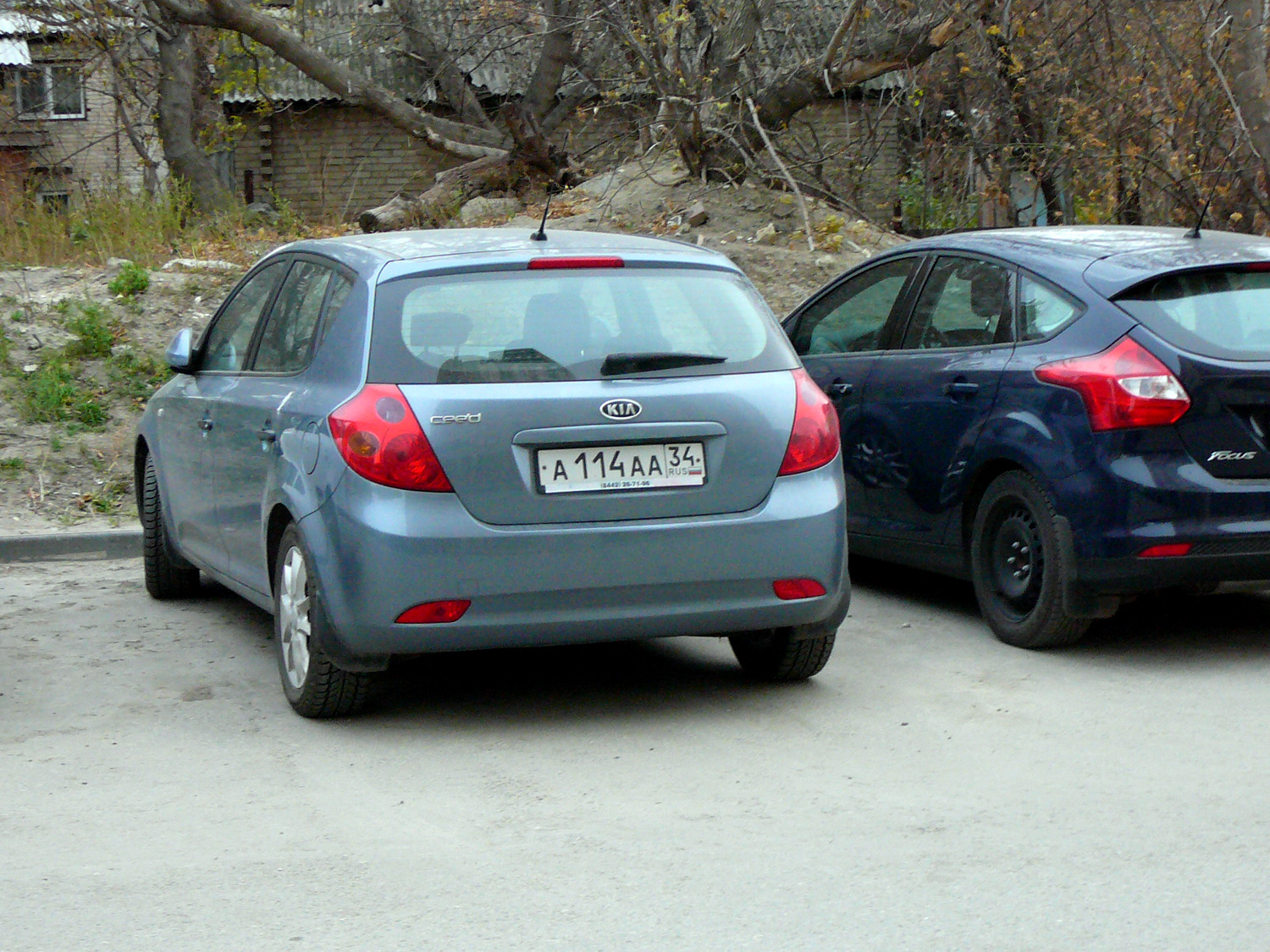 а 114 аа 34, Kia Ceed 