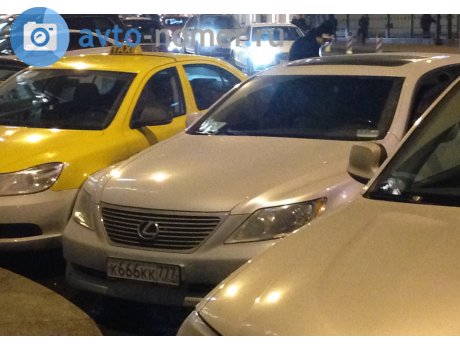 к666кк777, Lexus LS