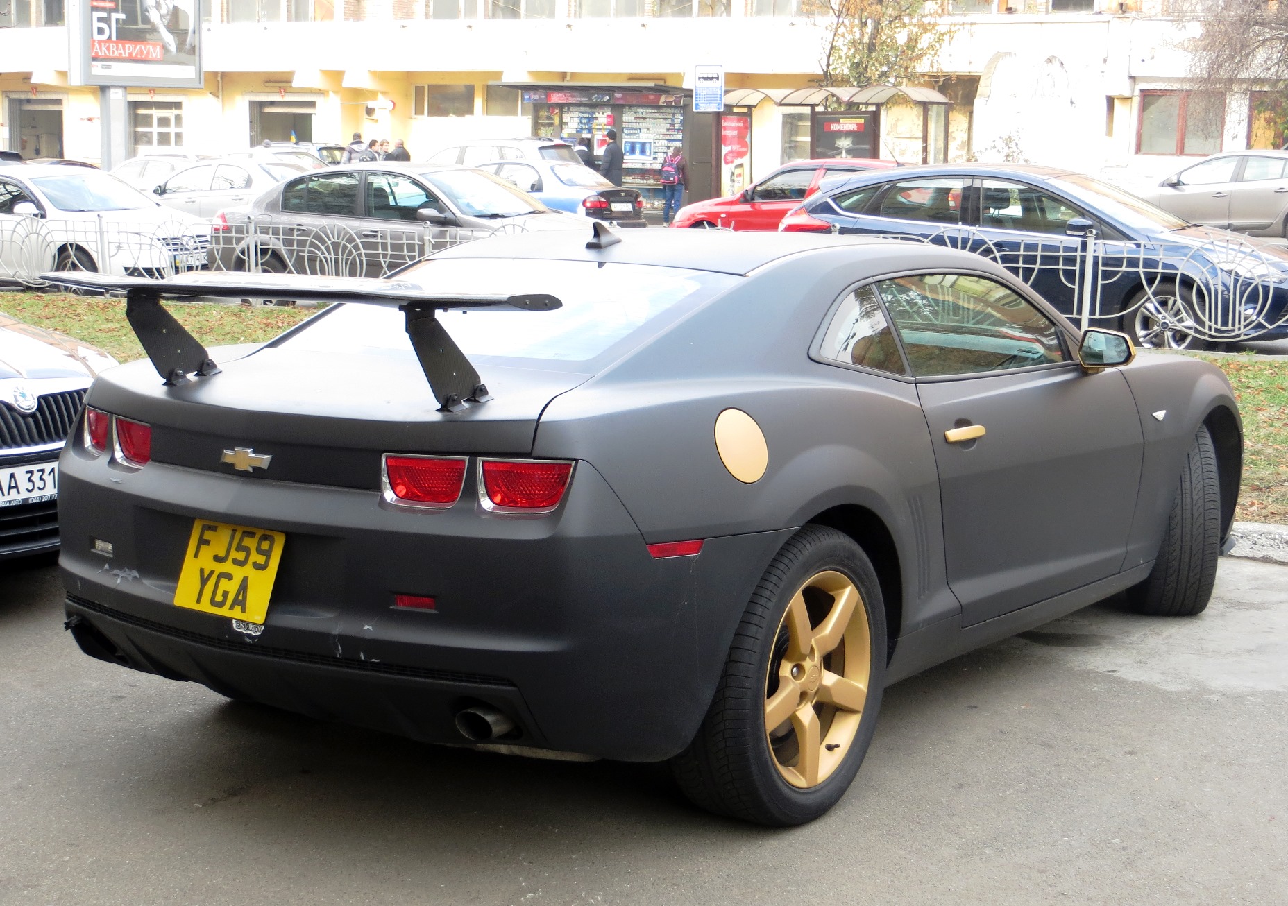 FJ59YGA, Chevrolet Camaro 5th gen Coupé (Zeta I), 2009–2013