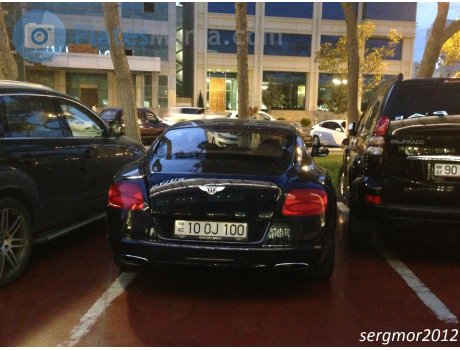 10 OJ 100, Bentley Continental