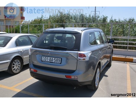 01-AA-589, Mitsubishi Outlander