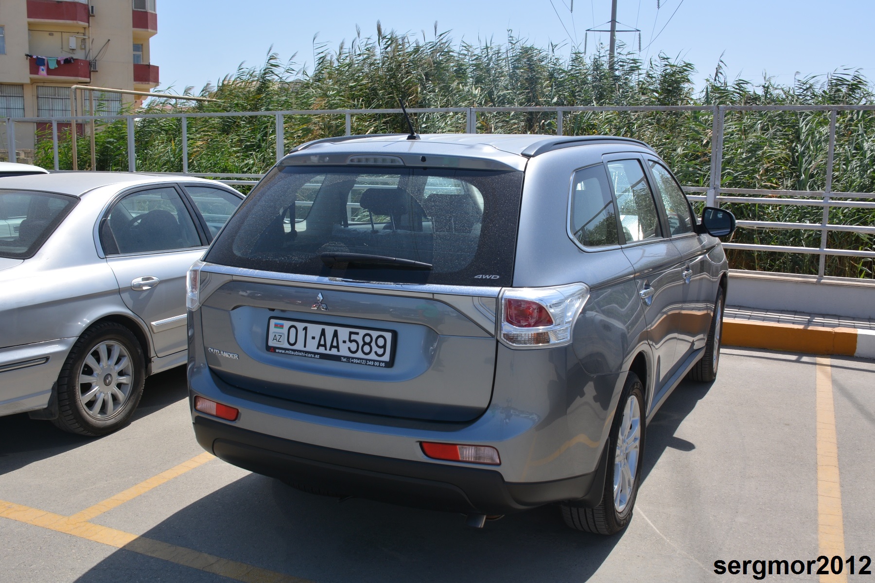 01-AA-589, Mitsubishi Outlander 3rd gen (GF/GG/ZJ/ZK/ZL), 2012–2016